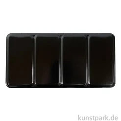 Aquarell-Leerkasten aus Metall für 36 halbe oder 18 ganze Näpfe