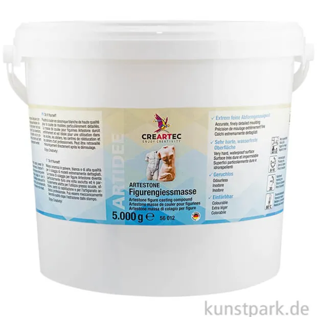 Artestone Relief- und Figurengießmasse 5 kg