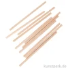 Bastelhölzer, Natur, 4 mm Durchmesser, 10 cm, 60 Stück