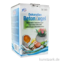 Beton-Gießform Set Hohlkugel mit umfangreichem Zubehör