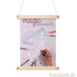 Bilderleisten-Set aus Kiefernholz