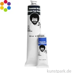 Bob Ross Ölfarbe Landschaft