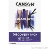 Canson GRADUATE Mixed Media Papiere - Discovery Pack, A4, 10 Blatt