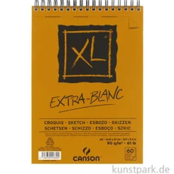 Canson XL Extra Weiß Spiralblock, 90g