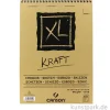 Canson XL Kraft Zeichenpapier, 60 Blatt, 90g