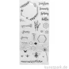 Clear Stamps - Bienensommer mit 28 Motiven