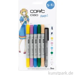 COPIC ciao Set 5+1 - Manga 1