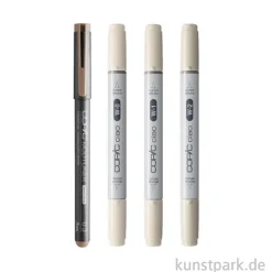 COPIC ciao Shade Set - 4 Stifte, Light Warm Gray