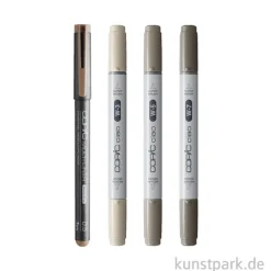 COPIC ciao Shade Set - 4 Stifte, Dark Warm Gray