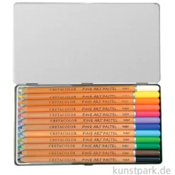Cretacolor Fine Art Pastel - 12er Pastell-Set im Metalletui