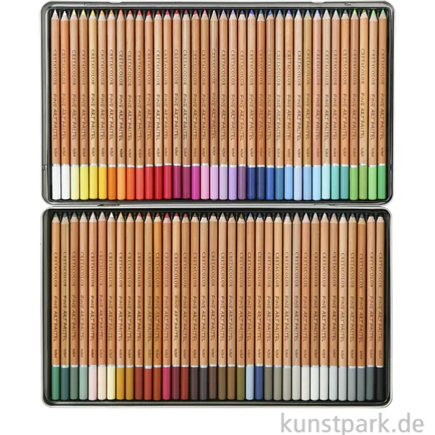 Cretacolor Fine Art Pastel - 72er Pastell-Set im Metalletui