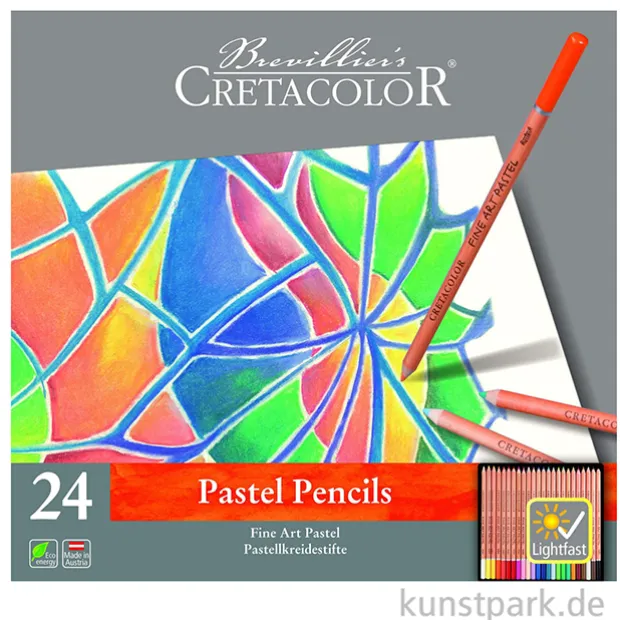 Cretacolor Fine Art Pastel - 24er Pastell-Set im Metalletui