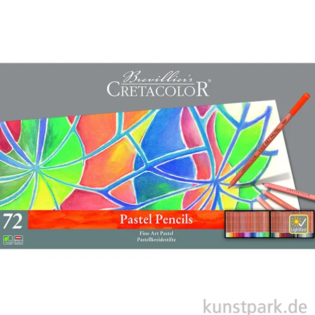 Cretacolor Fine Art Pastel - 72er Pastell-Set im Metalletui