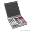 Cretacolor SILVER BOX, 17-teiliges Graphitset