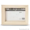 3D Bilderrahmen aus Holz mit Glas, 18,2x23,2x2,5 cm