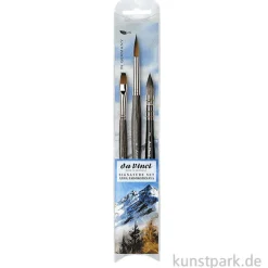 da Vinci Aquarellpinsel Set mit 3 Pinseln - Anna Zadorozhnaya