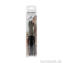da Vinci CASANEO XS Pinselset mit 3 Pinseln