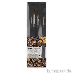da Vinci COLINEO Aquarellpinsel Set mit Baumwolltasche