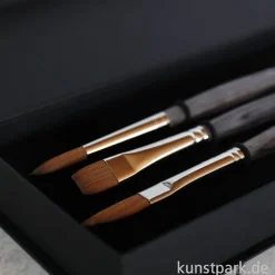 da Vinci COLINEO Pinsel Geschenkbox mit 3 Aquarellpinseln