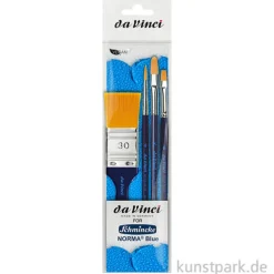 da Vinci NOVA BLUE Pinselset - Sonderedition mit 4 Pinseln