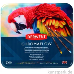 Derwent Chromaflow Farbstifte - 72er Set