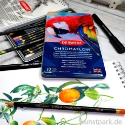 Derwent Chromaflow Farbstifte - 12er Set