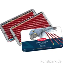 Derwent PASTELS, 72 Pastellstifte im Metalletui