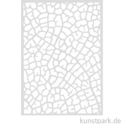 Design Schablone Blattadern DIN A4