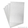 Designkarton Silber - Christliche Fische, DIN A4, 5 Blatt, 200g