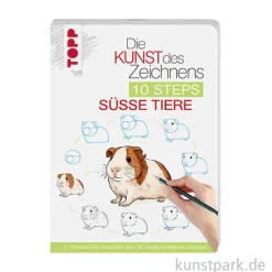 Die Kunst des Zeichnens 10 Steps - Süße Tiere, Topp Verlag