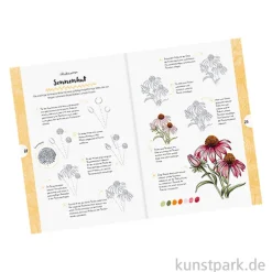 Die Kunst des Zeichnens 10 Steps - Pflanzen, Topp Verlag