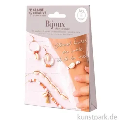 DIY Schmuck Bastelset - Armbänder + Ohrringe, Heishi + Muschelperlen