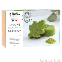 DIY Set - Olivenseifen mit Moringa Blättern