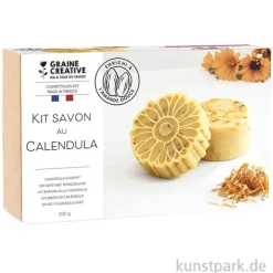 DIY Set - Seifen mit Mandelöl + Calendula-Blüten
