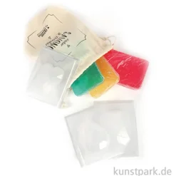 DIY Set - Seifengießen mit 3 Farben + Formen, Transparent