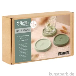 DIY Set - Untersetzer gießen mit Jesmonite AC100 + Zubehör, Floral