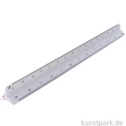 Dreikant-Maßstab Kunststoff Länge 30 cm