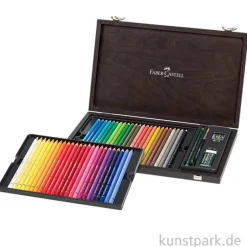 Faber-Castell ALBRECHT DÜRER, 48 Aquarellstifte im Holzkoffer