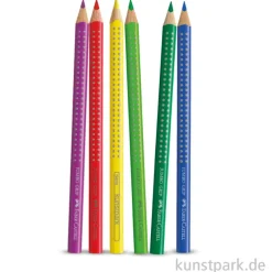 Faber-Castell JUMBO Grip 12er Kartonetui mit Spitzer