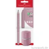 Faber-Castell JUMBO Grip Set - Rose Shadows mit Radierer + Spitzer