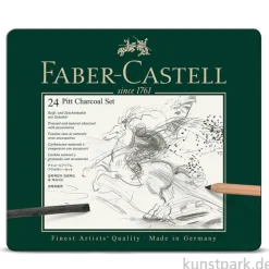 Faber-Castell PITT Charcoal Set - 24teilig