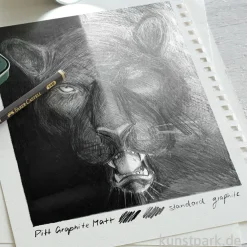 Faber-Castell Pitt Graphite Matt - 6 Stifte im Metalletui