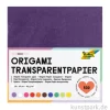 Faltblätter aus Transparentpapier, 500 Blatt, 42g - farbig sortiert
