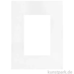 Fertigpassepartout Weiß, Stück