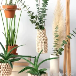 folia Kreativ Box - Holz Bastelset, Natur, über 590 Teile
