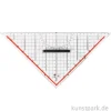 Geodreieck Kunststoff mit abnehmbaren Griff, 32 cm