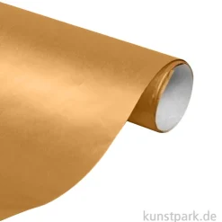 Geschenkpapier Kraft, Gold, 300 x 70 cm