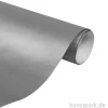 Geschenkpapier Kraft, Silber, 300 x 70 cm
