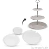 Gießform - Etagere Rund, Durchmesser 13-25 cm, 3-teilig