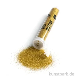 Glitter zum Basteln - Gold, biologisch abbaubar, 10 g